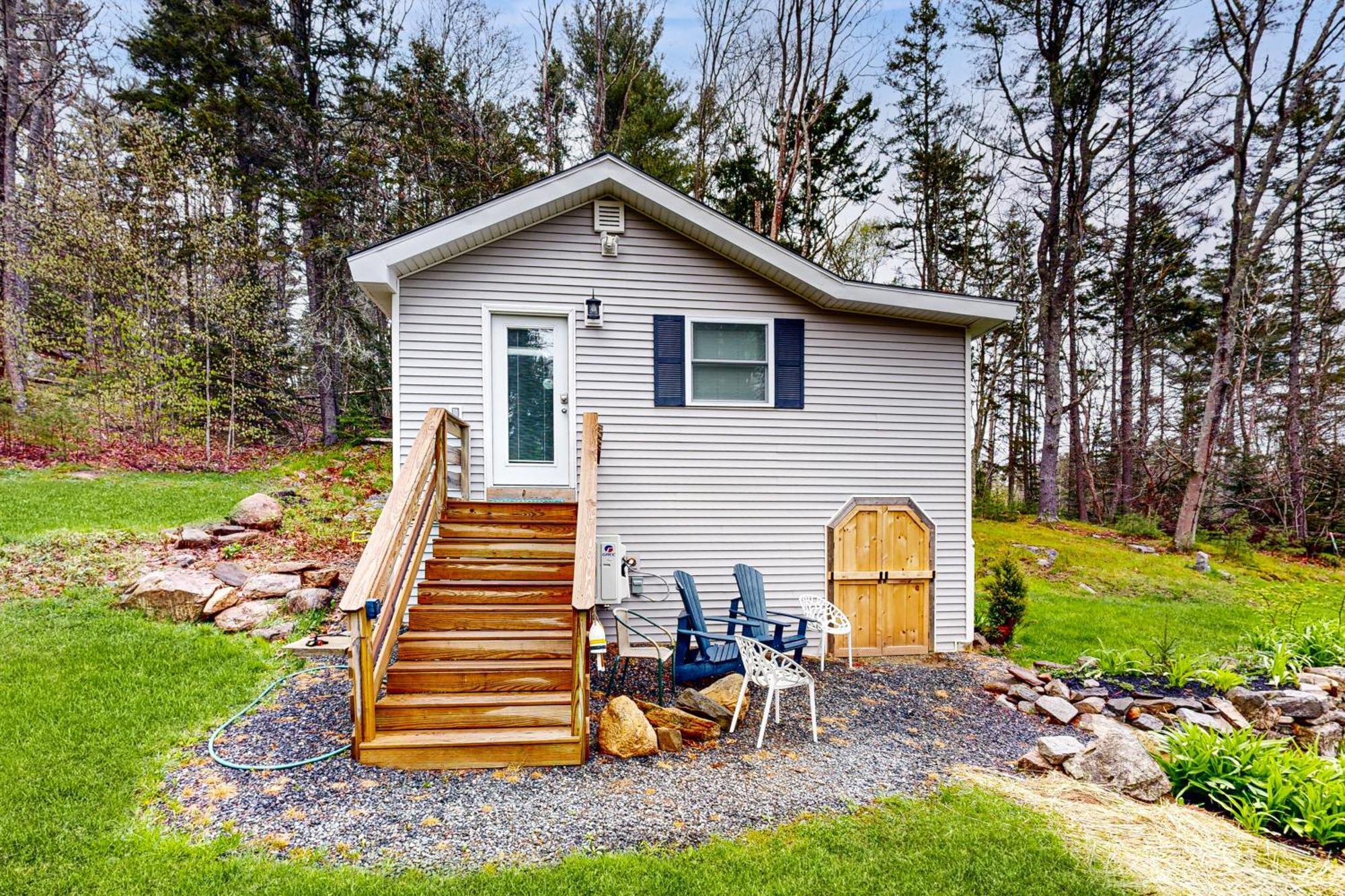 Little Cottage In The Woods Boothbay Harbor Exterior photo