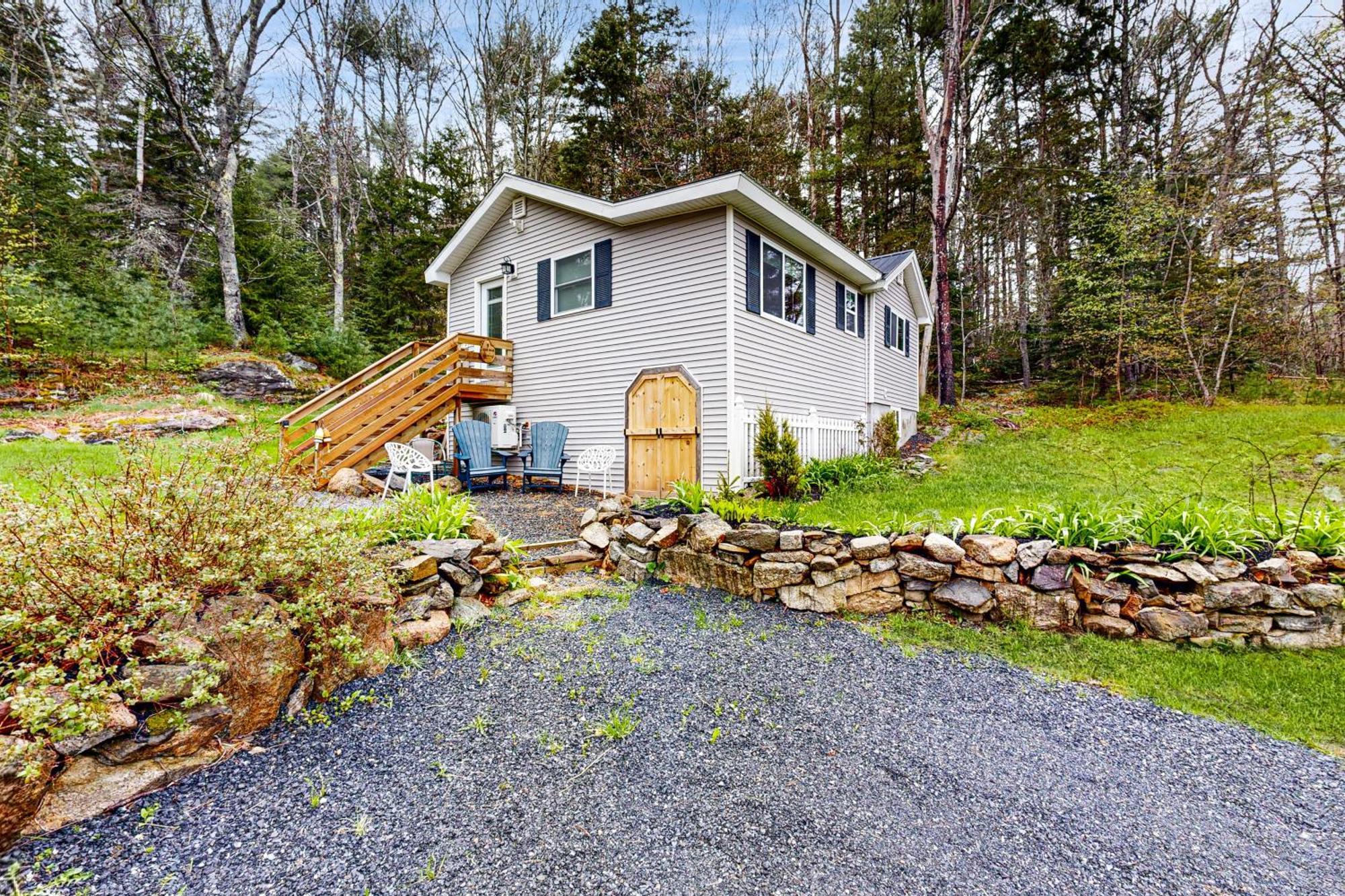Little Cottage In The Woods Boothbay Harbor Exterior photo